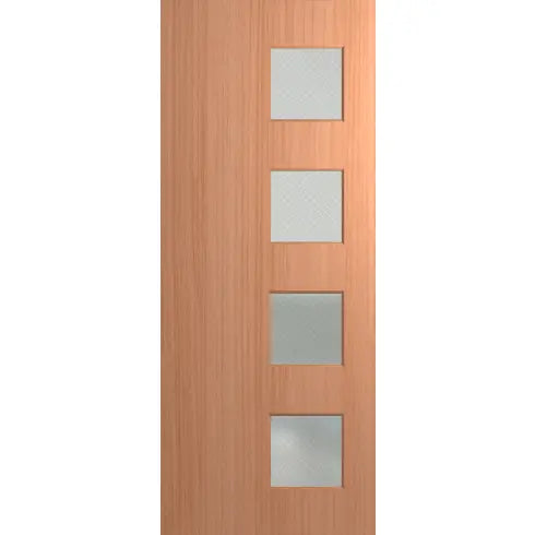 Newington XN7 - Sliced Pacific Maple- Geostep Glass