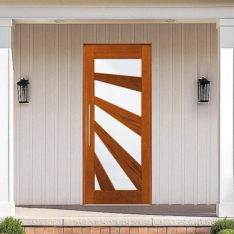 Sunburst Entrance Doors