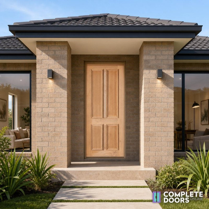 Crown Doors BAL Colonial External Facade