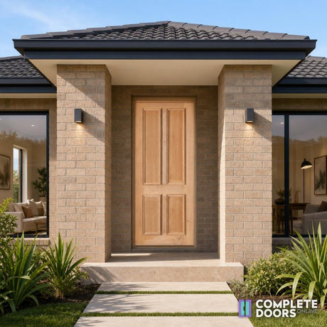 Crown Doors BAL Colonial External Facade