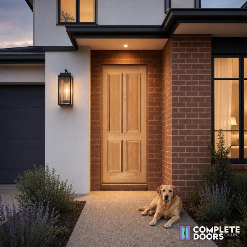 Crown Doors BAL Colonial External Facade