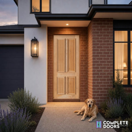 Crown Doors BAL Colonial External Facade