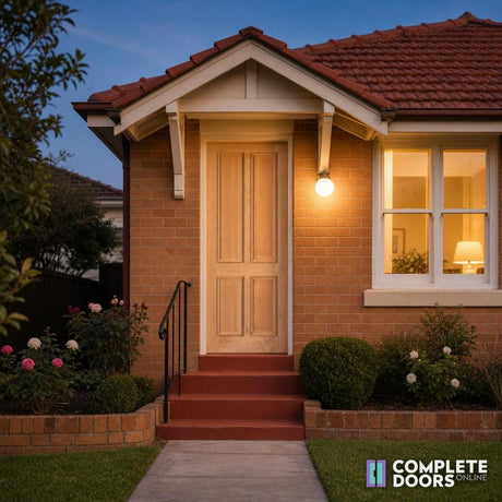 Crown Doors BAL Colonial External Facade