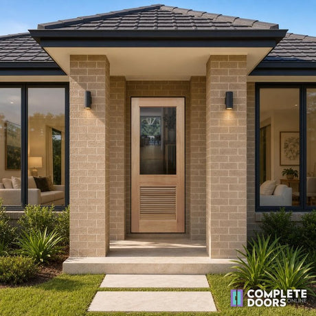 Crown Doors Half French External Facade