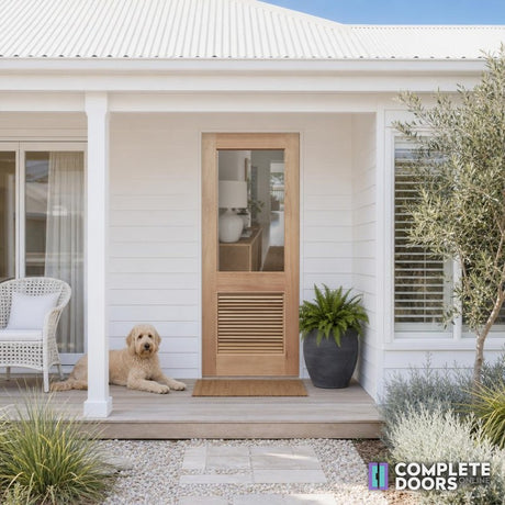 Crown Doors Half French External Facade