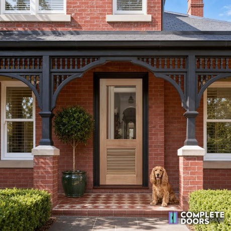 Crown Doors Half French External Facade