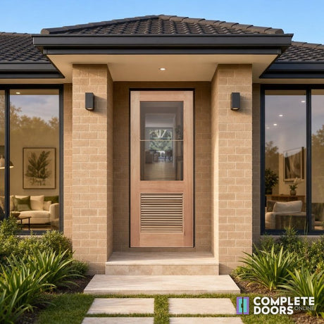 Crown Doors Half French External Facade