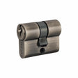 Zanda Euro Double Cylinder in polished brass finish