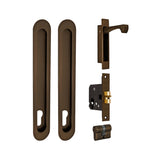 Zanda Duke Flush Pull Lock Kit 250 x 40mm
