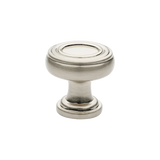 Zanda Mayfair Cabinet Knob in brushed nickel finish