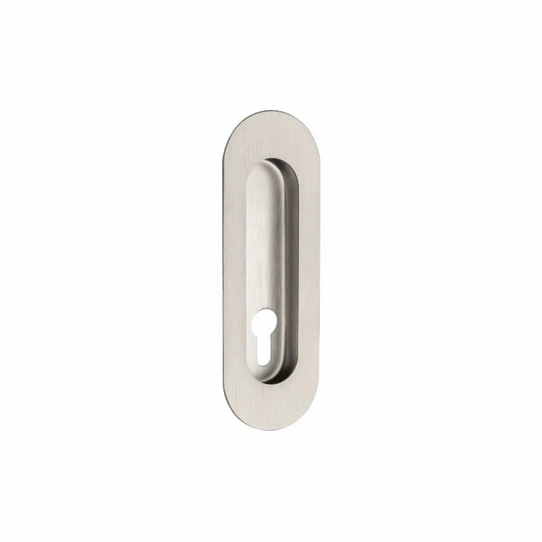 Zanda Oval Flush Pull for Sliding Doors