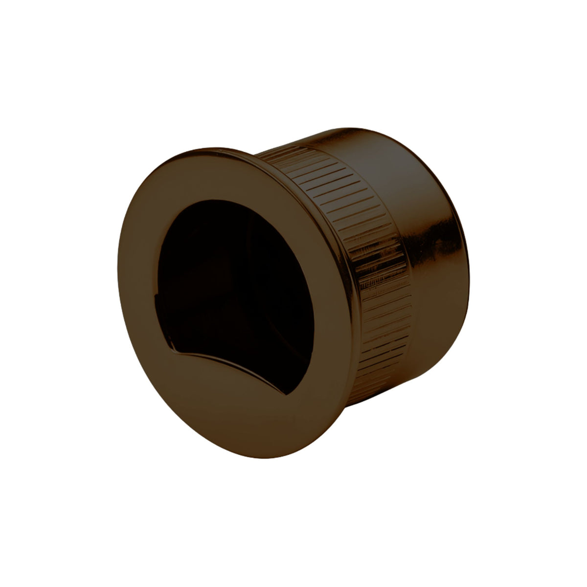 Zanda Circular Finger Edge Pull for Sliding Cavity Doors