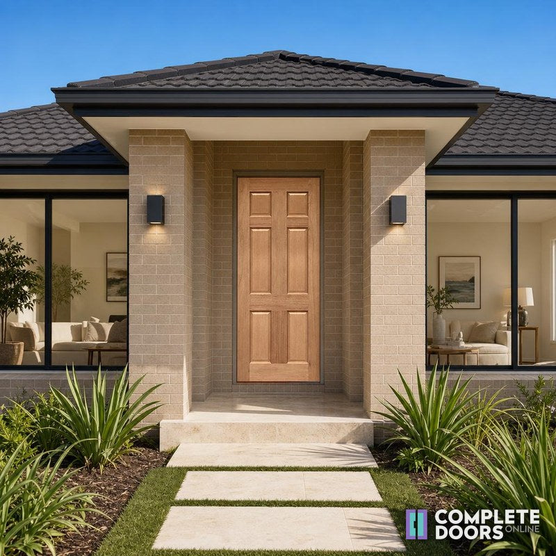 Crown Doors Colonial 6P External Facade