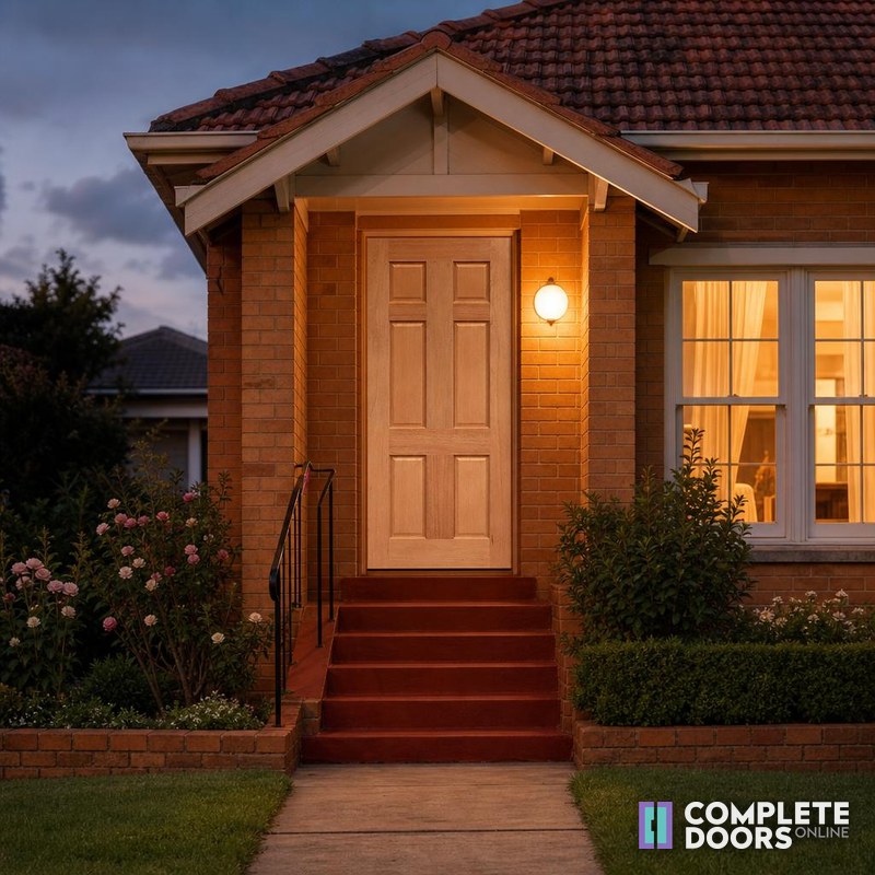 Crown Doors Colonial 6P External Facade