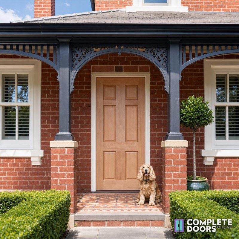 Crown Doors Colonial 6P External Facade