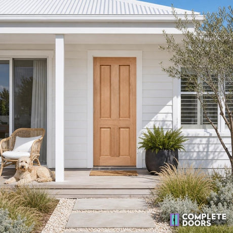 Crown Doors Colonial 4P External Facade