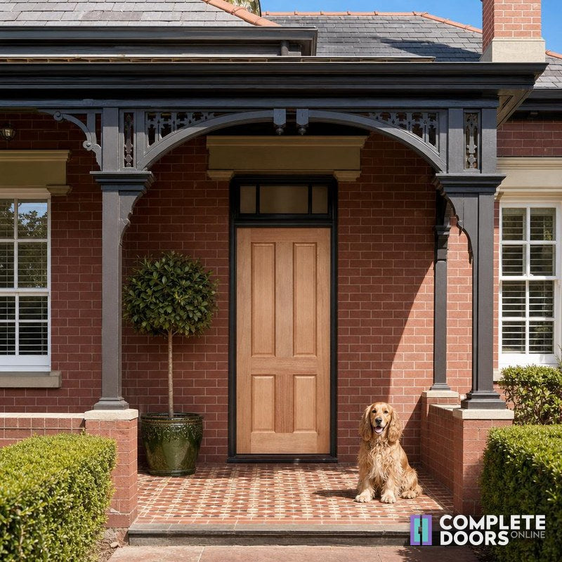 Crown Doors Colonial 4P External Facade