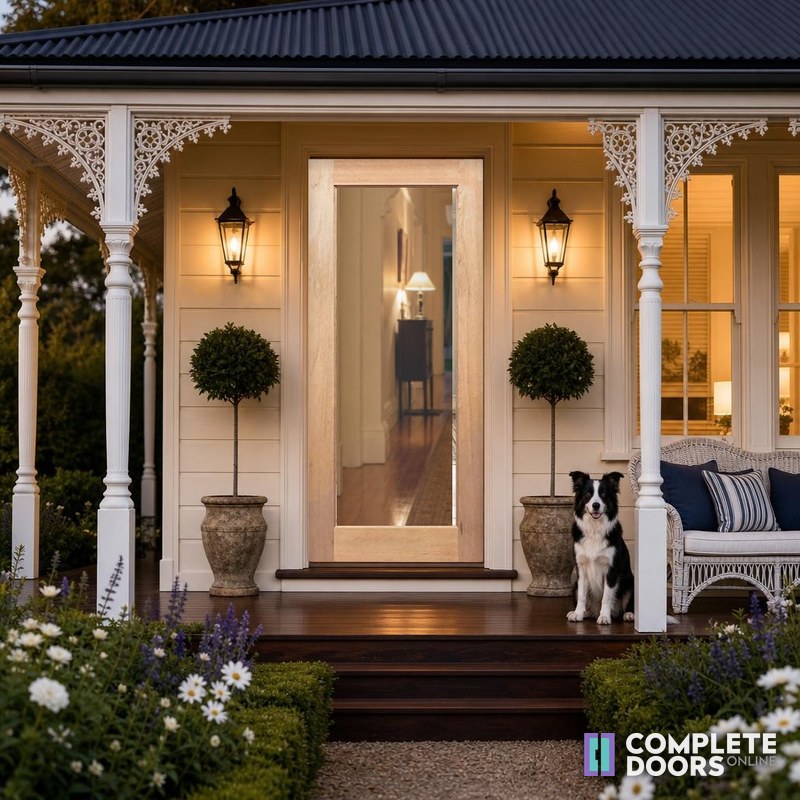 Crown Doors French 1G External Facade