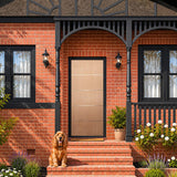 Four Seas OWT-AH engineered timber entrance door shown from an external angle