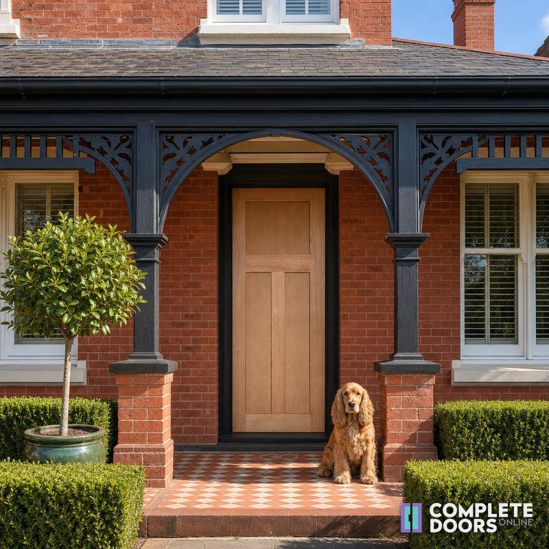 Crown Doors Edwardian 3P External Facade