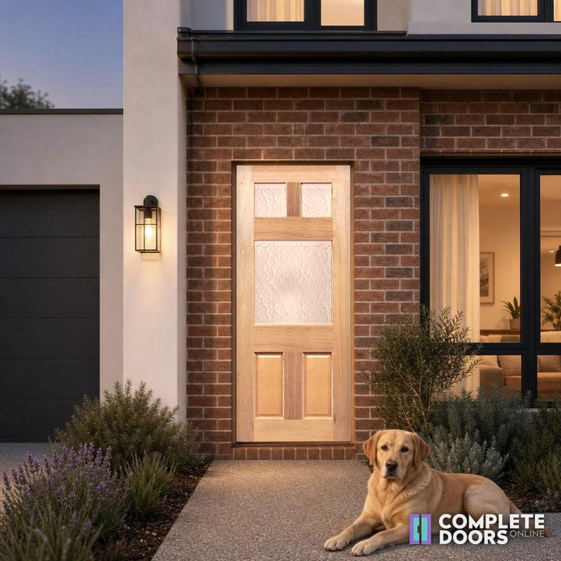 Crown Doors Federation Flat External Facade