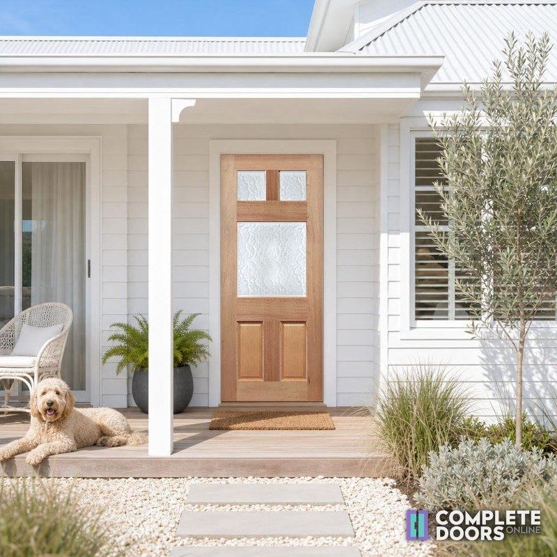 Crown Doors Federation Flat External Facade