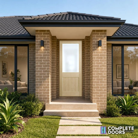 Corinthian Doors Corinthian Blonde External Facade