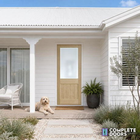 Corinthian Doors Corinthian Blonde External Facade