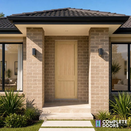 Corinthian Doors Corinthian Blonde External Facade