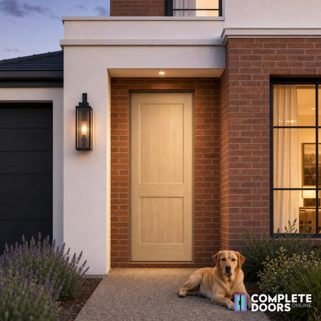 Corinthian Doors Corinthian Blonde External Facade