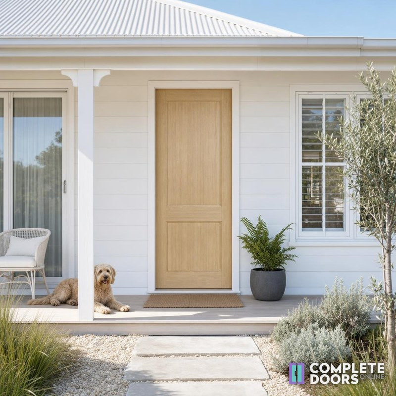 Corinthian Doors Corinthian Blonde External Facade