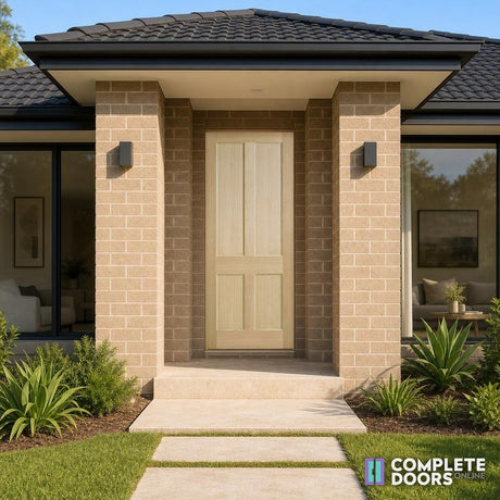 Corinthian Doors Corinthian Blonde External Facade