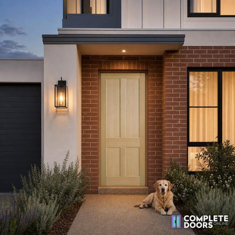 Corinthian Doors Corinthian Blonde External Facade