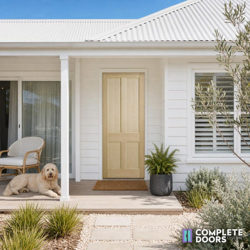 Corinthian Doors Corinthian Blonde External Facade
