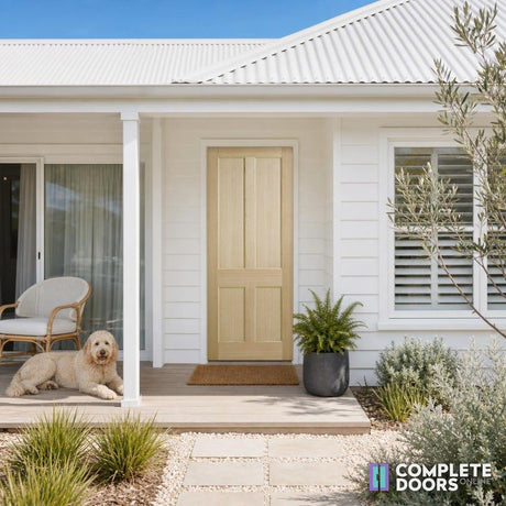 Corinthian Doors Corinthian Blonde External Facade