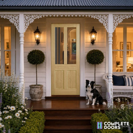Corinthian Doors Blonde Oak External Facade