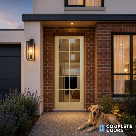 Corinthian Doors Corinthian Blonde External Facade