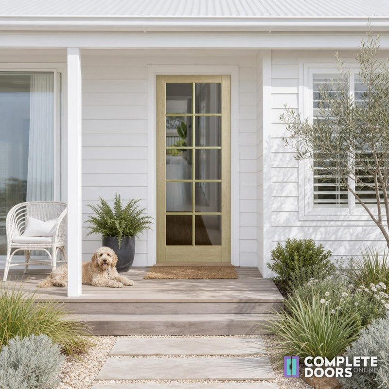 Corinthian Doors Corinthian Blonde External Facade