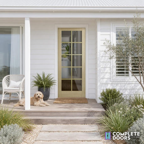 Corinthian Doors Corinthian Blonde External Facade