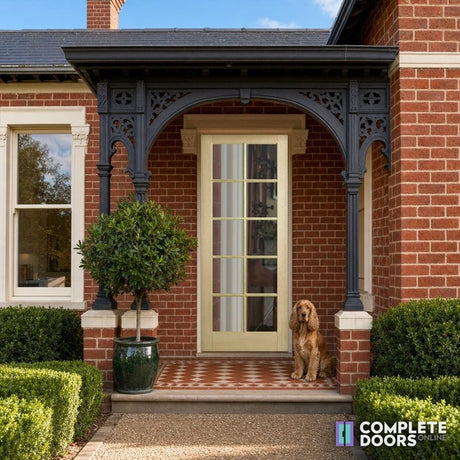Corinthian Doors Corinthian Blonde External Facade