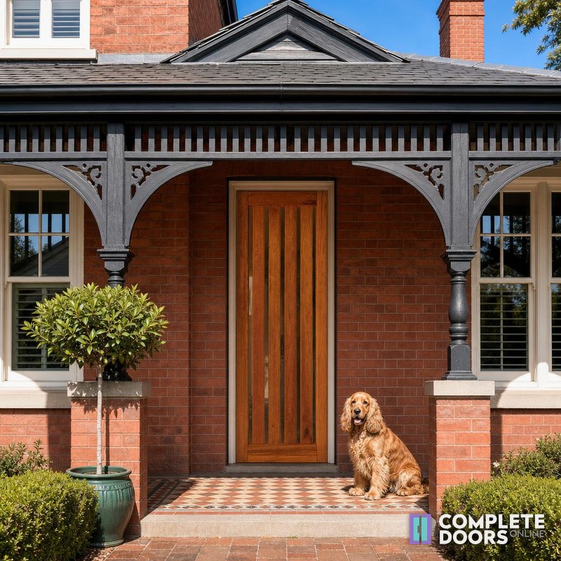 Corinthian Doors 5VG External Facade
