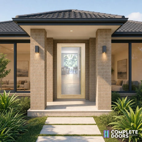 Corinthian Doors Corinthian Blonde External Facade