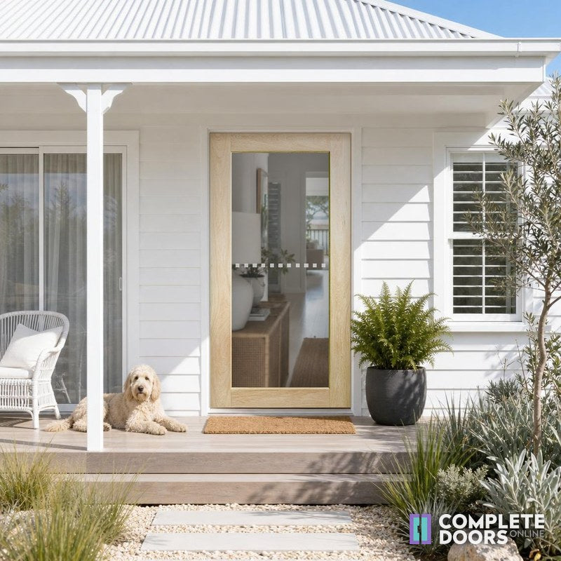 Corinthian Doors Corinthian Blonde External Facade