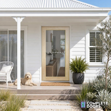 Corinthian Doors Corinthian Blonde External Facade