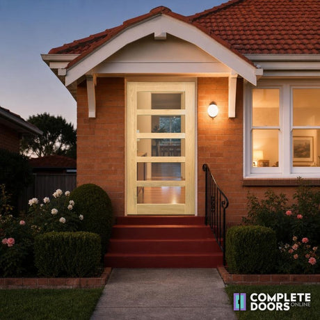 Corinthian Doors Corinthian Blonde External Facade