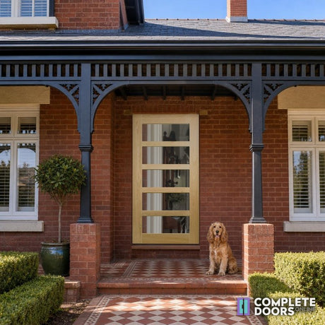 Corinthian Doors Corinthian Blonde External Facade