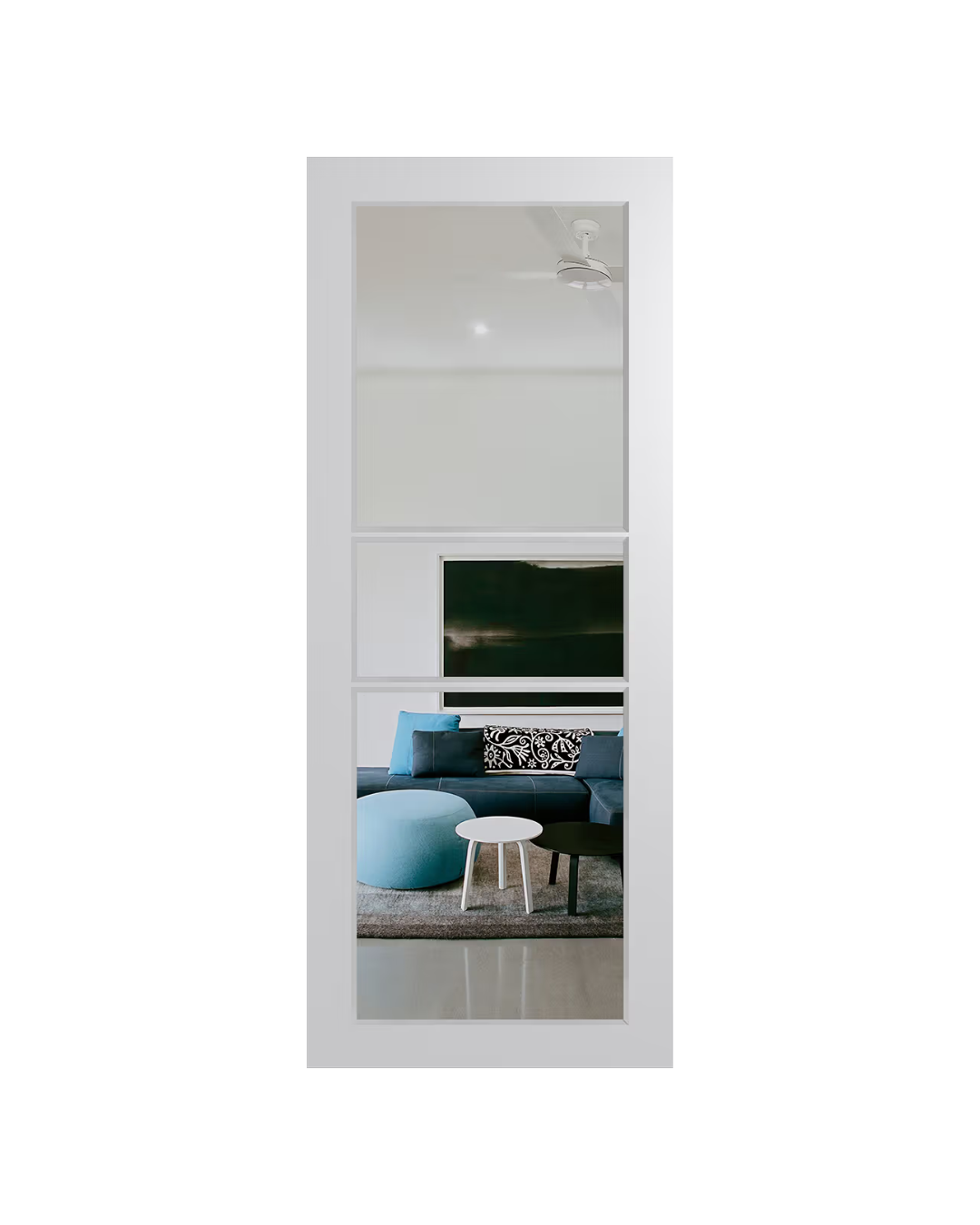 Hume Allure ALL3 Internal Door | Primecoat MDF