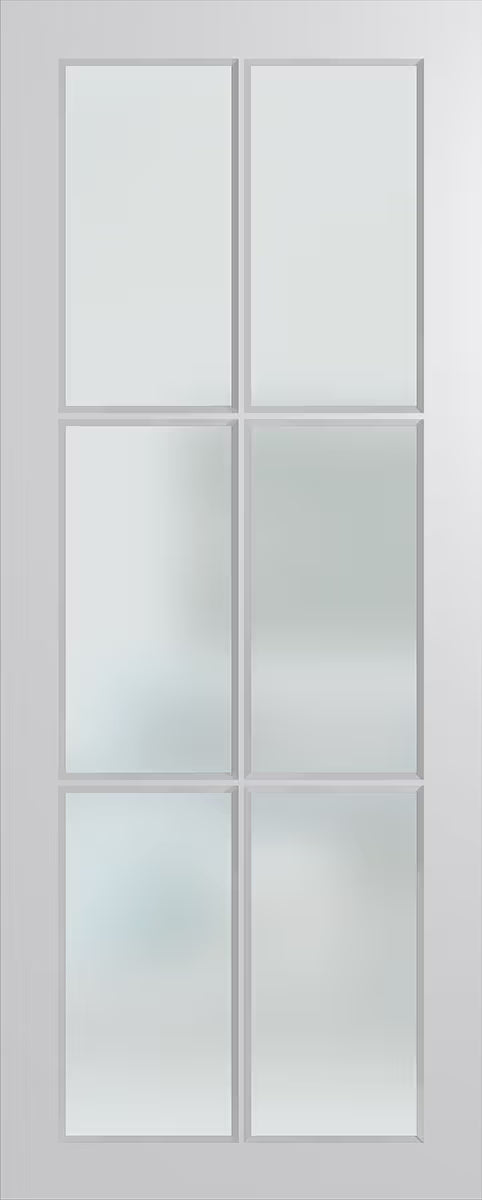 Hume Allure ALL6 Internal Door | Primecoat MDF
