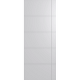 Grey door with lines. BFR4019Duracote,