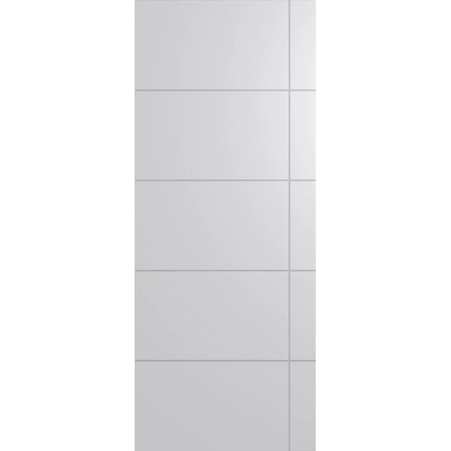 Grey door with lines. BFR4019Duracote,